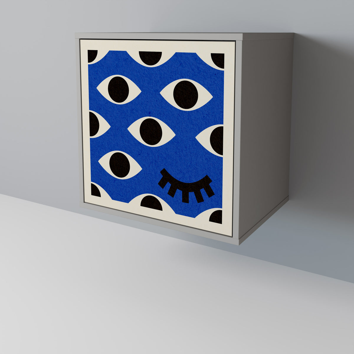 GEOMETRIC EYES Aparador de 1 Porta