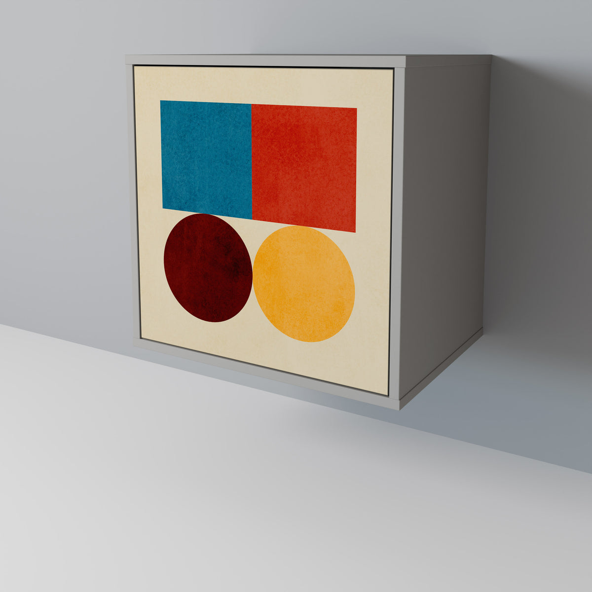 GEOMETRIC PUZZLE Aparador de 1 Porta