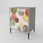 FLEETING HAPPINESS 1-Door Sideboard in Grey Finish