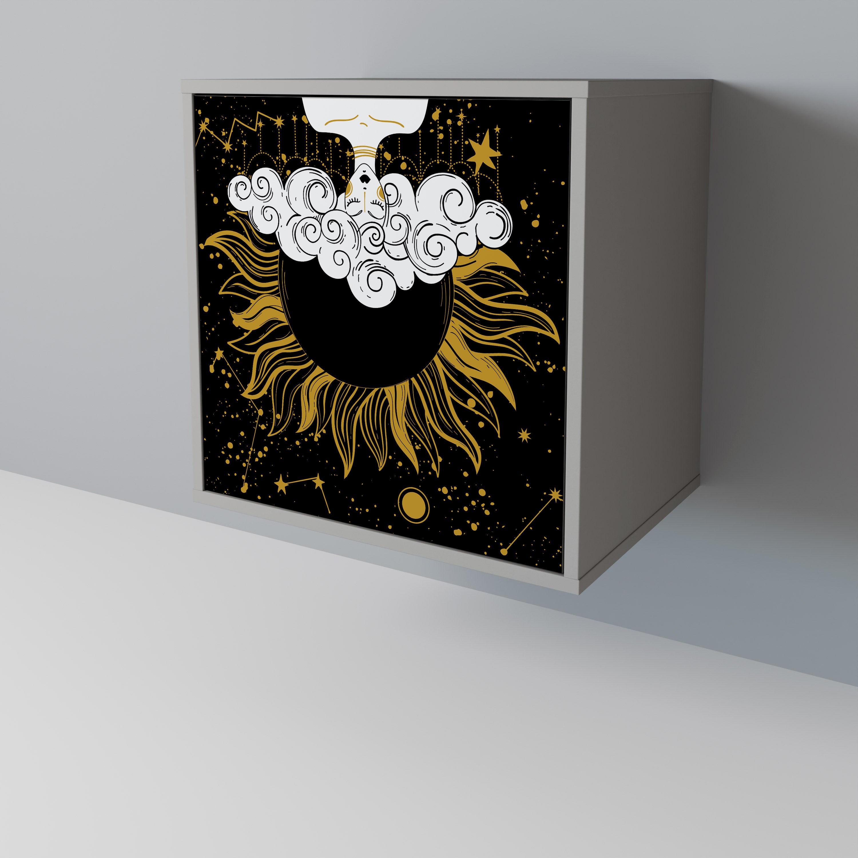 STELLAR CONSTELLATIONS Aparador de 1 Porta