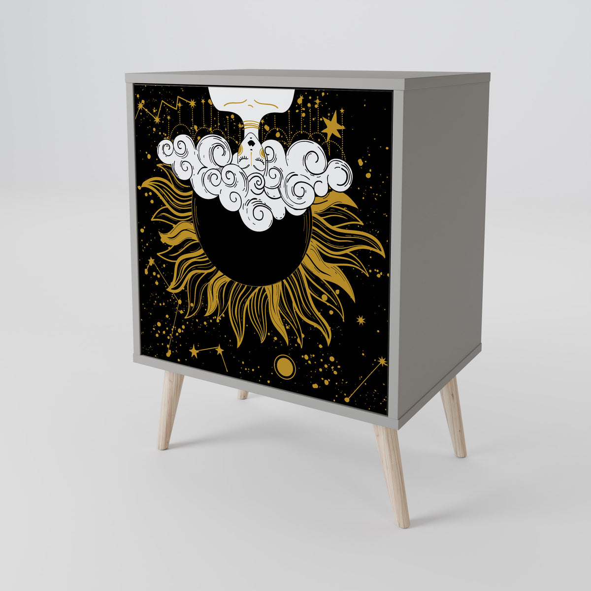 STELLAR CONSTELLATIONS Aparador de 1 Porta