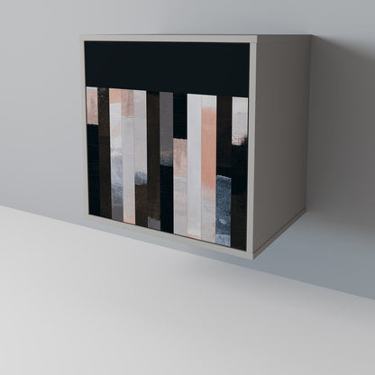 COLLAGE OF RECTANGLES Aparador de 1 Porta