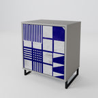 THE RIGHT PLACES Aparador de 1 Porta em Acabamento Cinzento