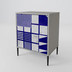 THE RIGHT PLACES Aparador de 1 Porta em Acabamento Cinzento