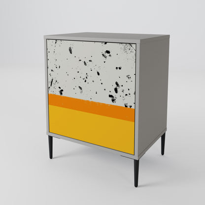 DYED BY ORANGE 1-Door Sideboard