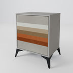 PECULIAR TRAIL 1-Door Sideboard in Grey Finish