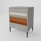 PECULIAR TRAIL 1-Door Sideboard in Grey Finish