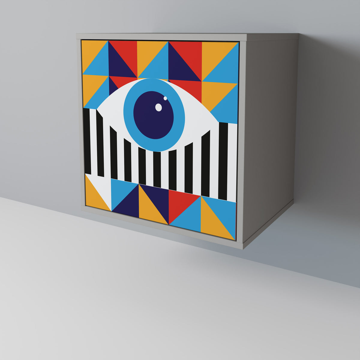 ABSTRACTION AND GEOMETRY Aparador de 1 Porta