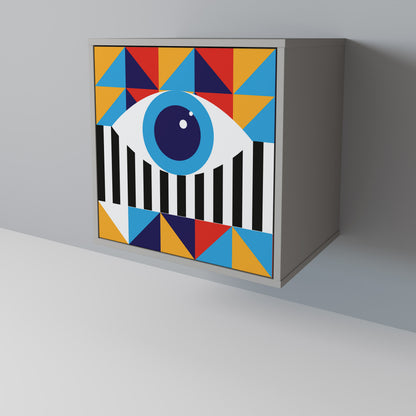 ABSTRACTION AND GEOMETRY Aparador de 1 Porta