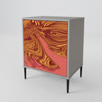 FLOATING THOUGHTS 1-Door Sideboard in Grey Finish