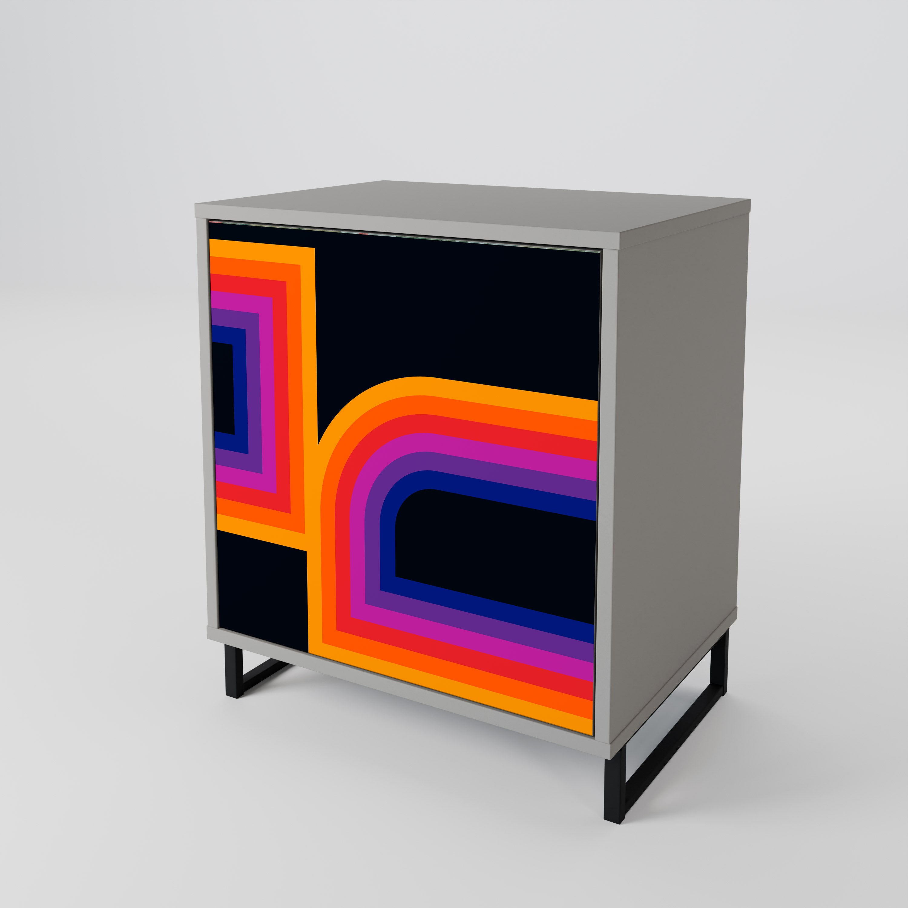 BLINDED BY THE LIGHTS Aparador de 1 Porta