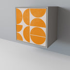 RECURRING DREAMS 1-Door Sideboard in Grey Finish