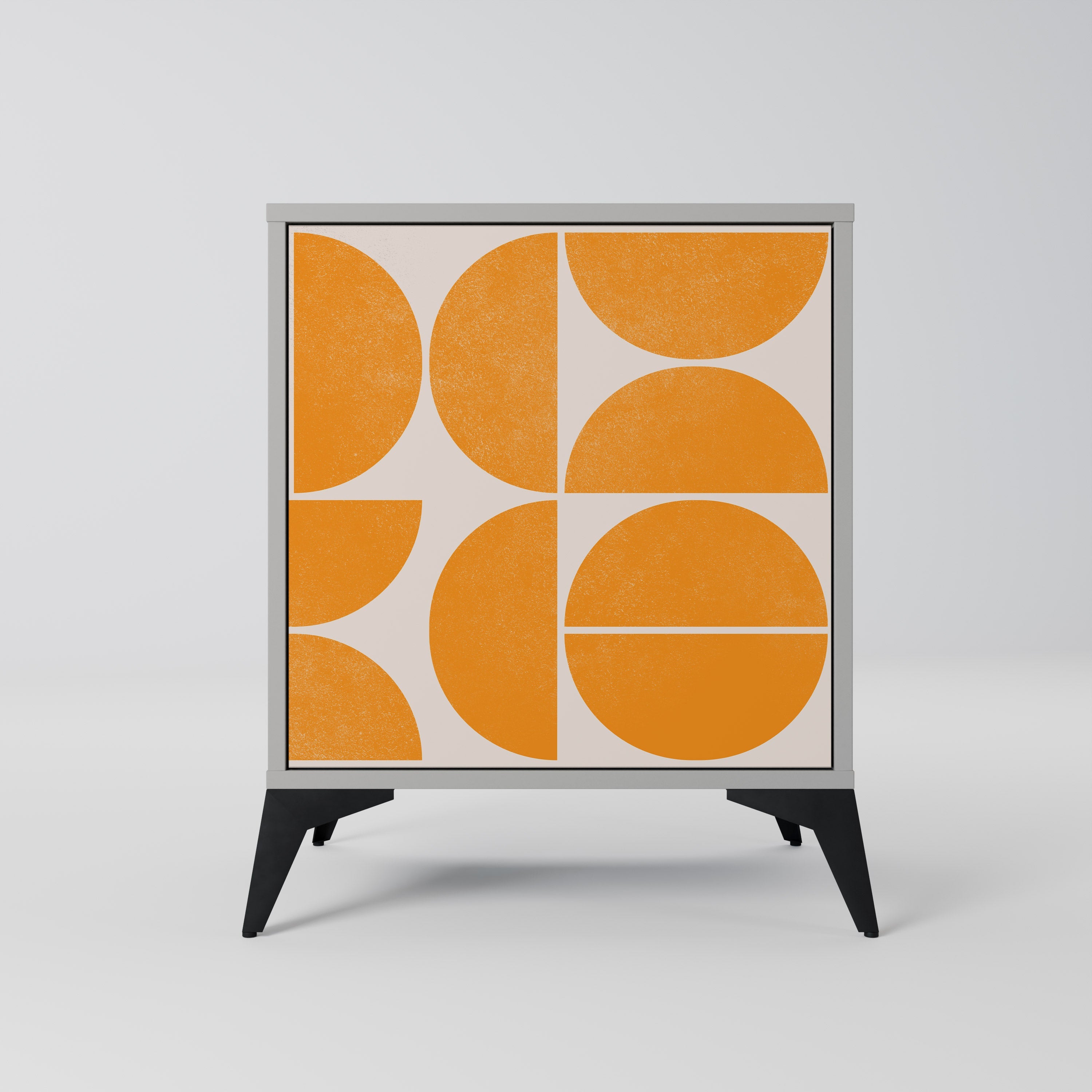 RECURRING DREAMS Aparador de 1 Porta em Acabamento Cinzento