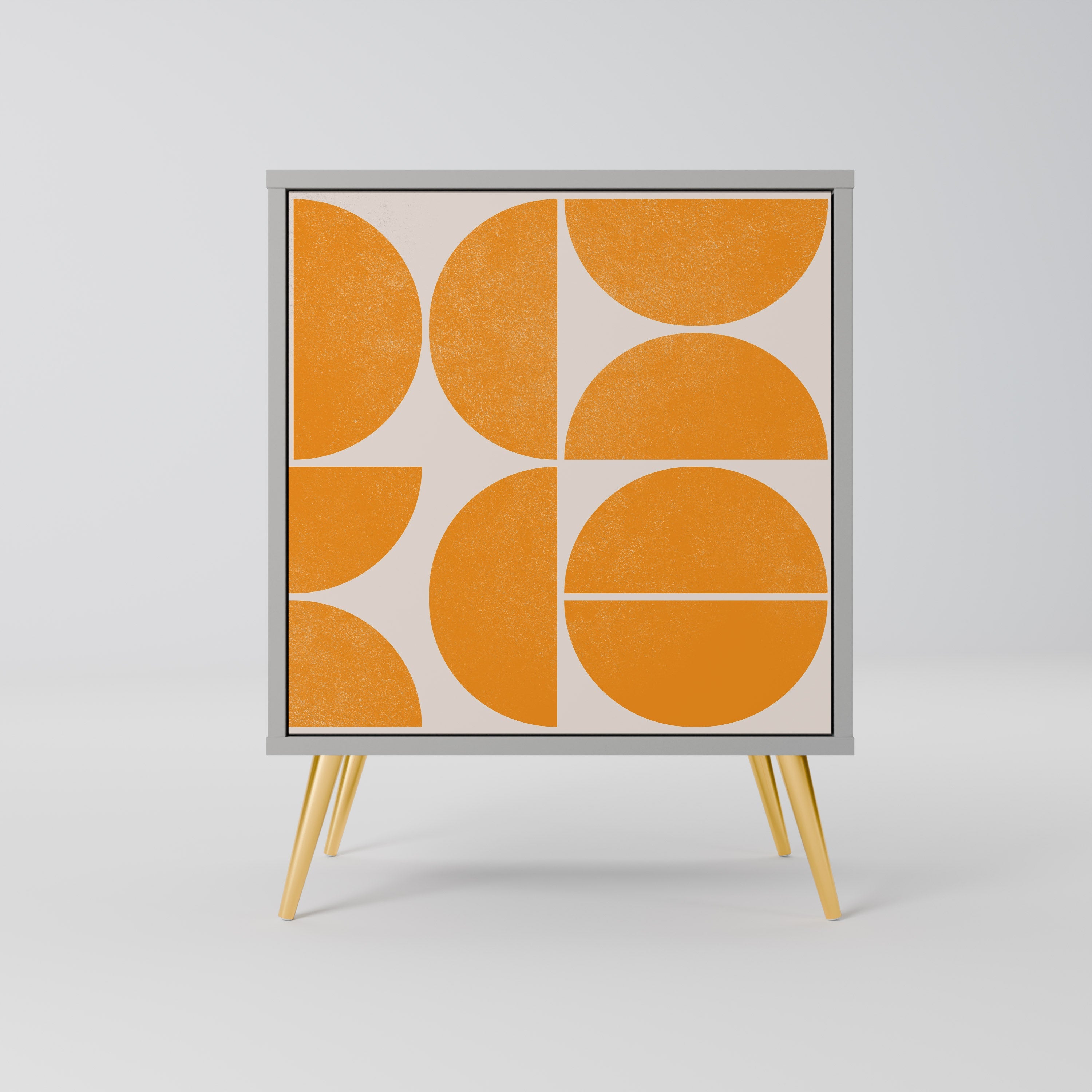 RECURRING DREAMS Aparador de 1 Porta em Acabamento Cinzento