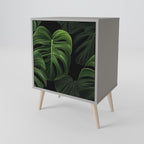 INFINITE MONSTERA 1-Door Sideboard in Grey Finish