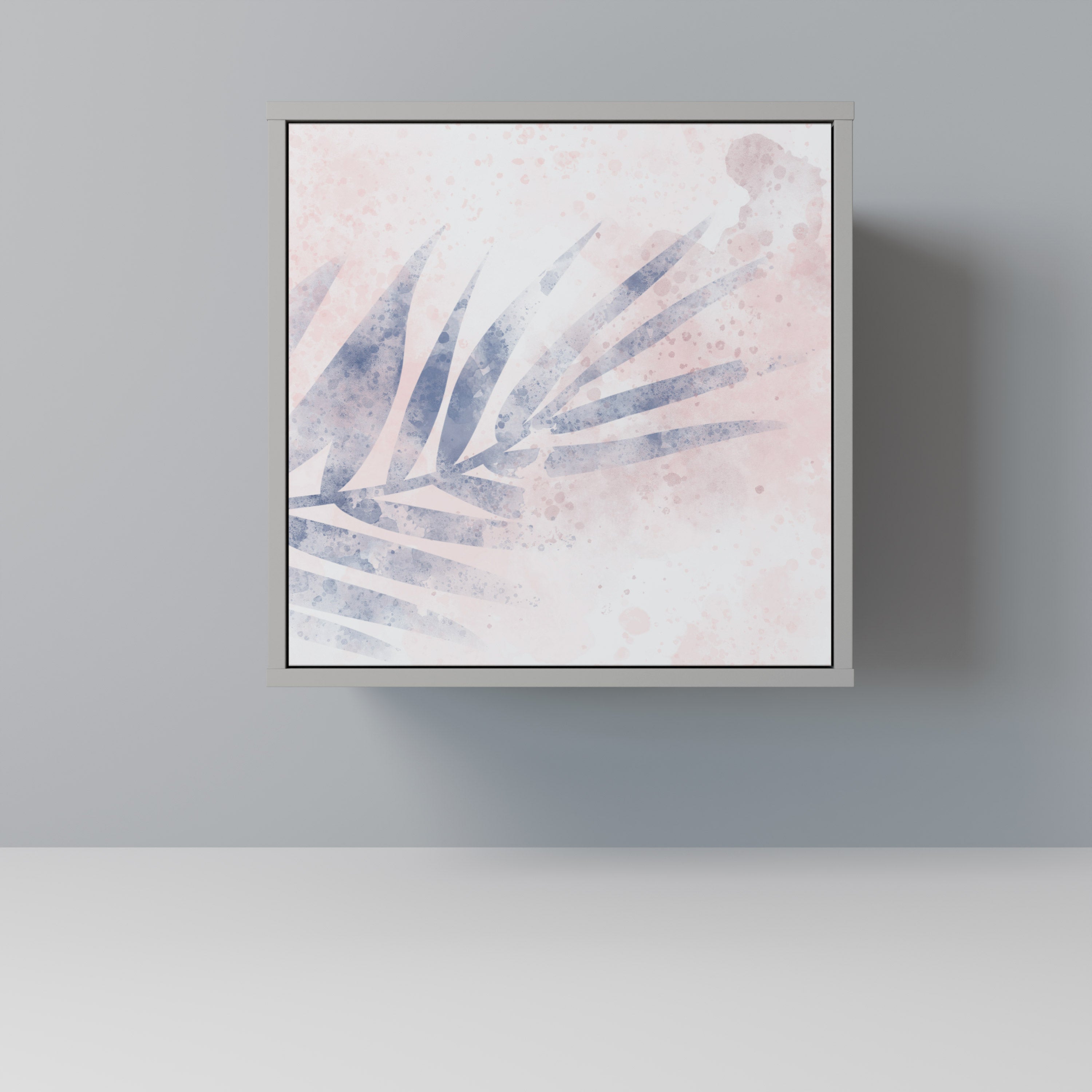 TIMELESS FLOAT Aparador de 1 Porta em Acabamento Cinzento