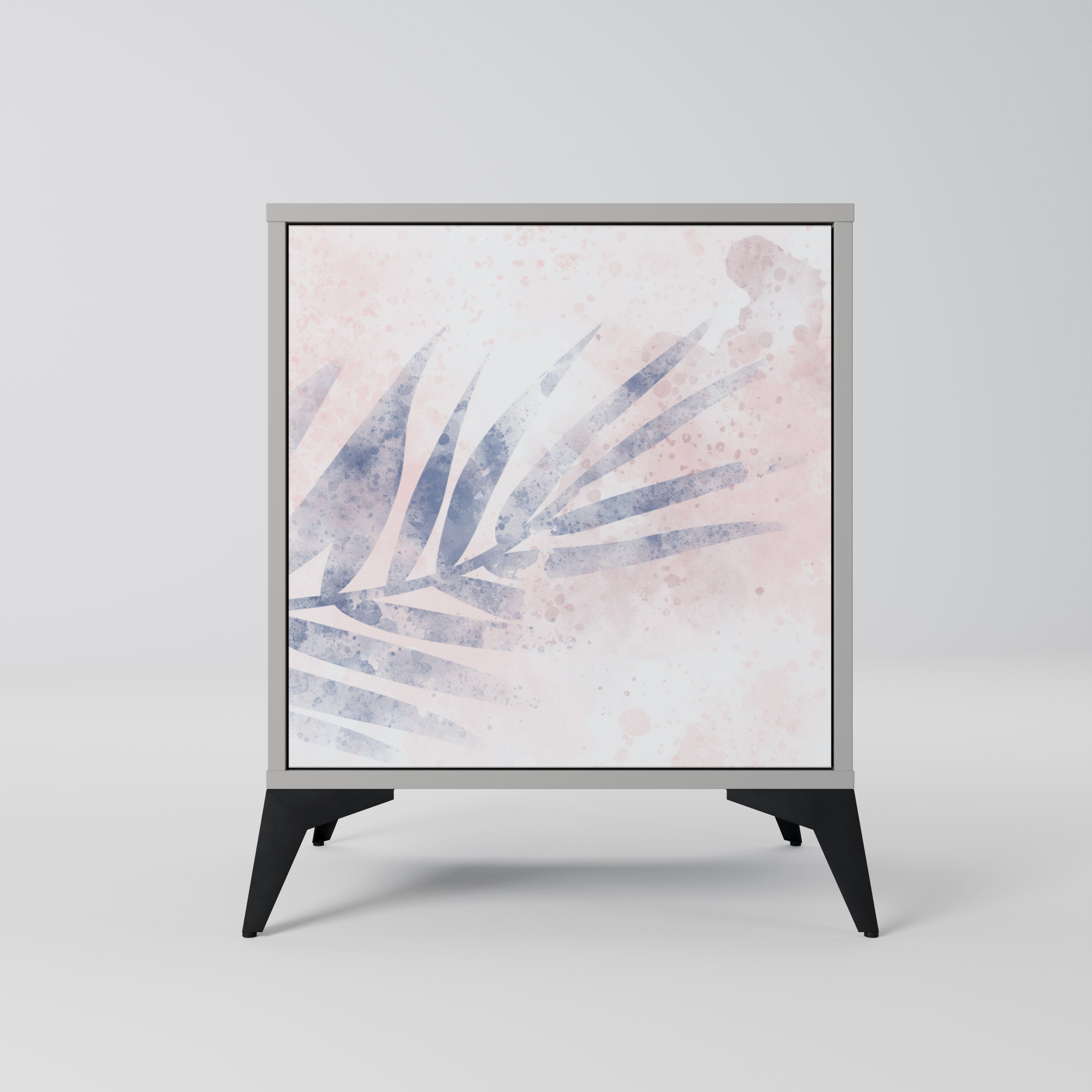 TIMELESS FLOAT Aparador de 1 Porta em Acabamento Cinzento