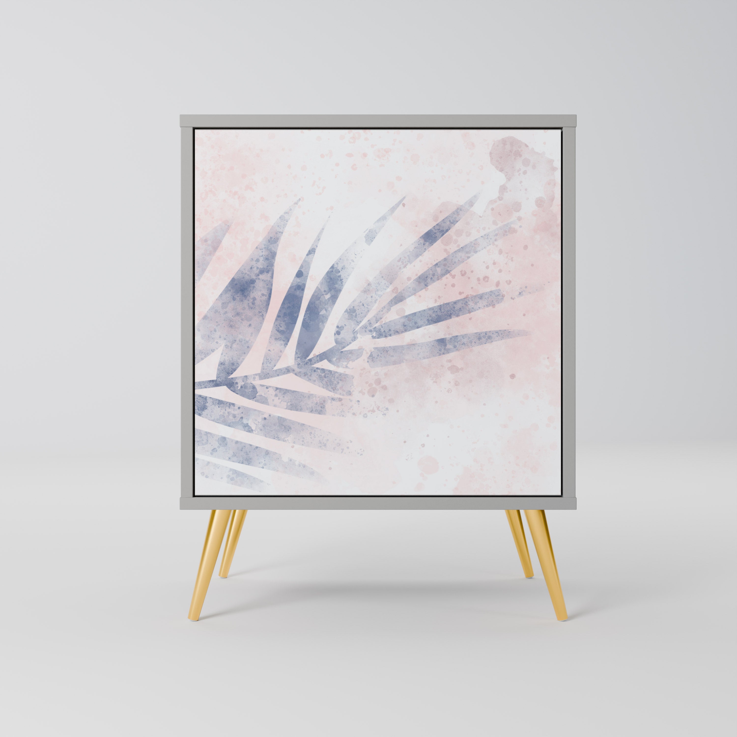 TIMELESS FLOAT Aparador de 1 Porta em Acabamento Cinzento