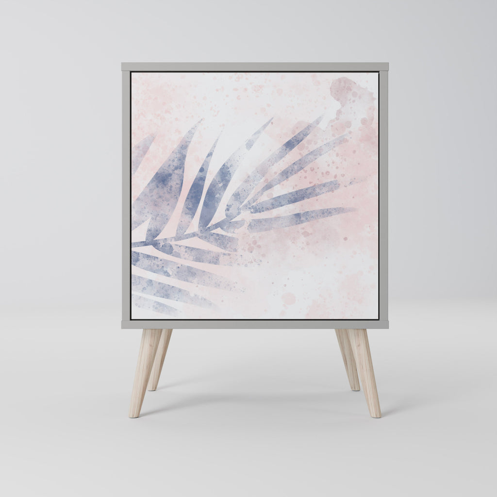 TIMELESS FLOAT Aparador de 1 Porta em Acabamento Cinzento