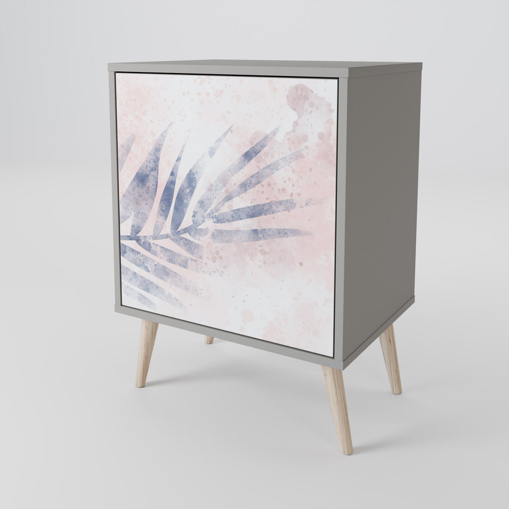 TIMELESS FLOAT Aparador de 1 Porta em Acabamento Cinzento