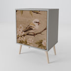 PETAL DISTINGUISH 1-Door Sideboard in Grey Finish