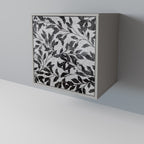 CHARCOAL SPROUT 1-Door Sideboard in Grey Finish