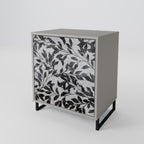 CHARCOAL SPROUT 1-Door Sideboard in Grey Finish