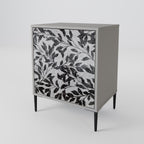 CHARCOAL SPROUT 1-Door Sideboard in Grey Finish