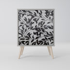 CHARCOAL SPROUT 1-Door Sideboard in Grey Finish