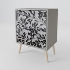 CHARCOAL SPROUT 1-Door Sideboard in Grey Finish