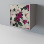 FLOWERET DREAM 1-Door Sideboard in Grey Finish