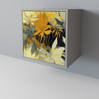 SUNKISSED LILY 1-Door Sideboard in Grey Finish