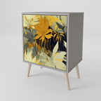 SUNKISSED LILY 1-Door Sideboard in Grey Finish