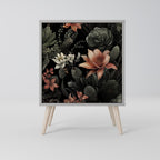 SECRET VERDURE Aparador de 1 Porta em Acabamento Cinzento