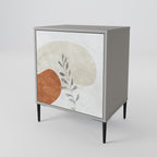 TRANQUIL TWIG 1-Door Sideboard in Grey Finish