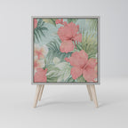 HAWAIIAN SPIRIT Aparador de 1 Porta em Acabamento Cinzento