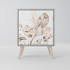 WILD TENDERNESS Aparador de 1 Porta em Acabamento Cinzento