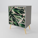 EERIE STROMANTHE Aparador de 1 Porta em Acabamento Cinzento