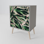 EERIE STROMANTHE Aparador de 1 Porta em Acabamento Cinzento