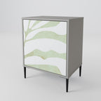 BOTANICAL SPARK 1-Door Sideboard in Grey Finish