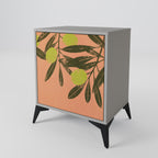 JUICY OLIVES 1-Door Sideboard in Grey Finish
