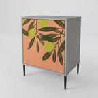 JUICY OLIVES 1-Door Sideboard in Grey Finish