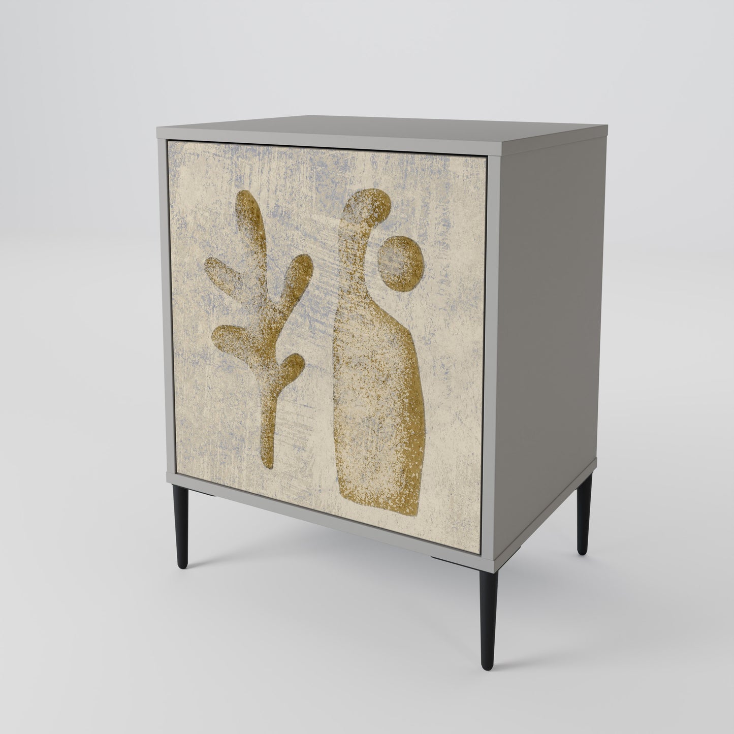 SAND SCULPTURES 1-Door Sideboard