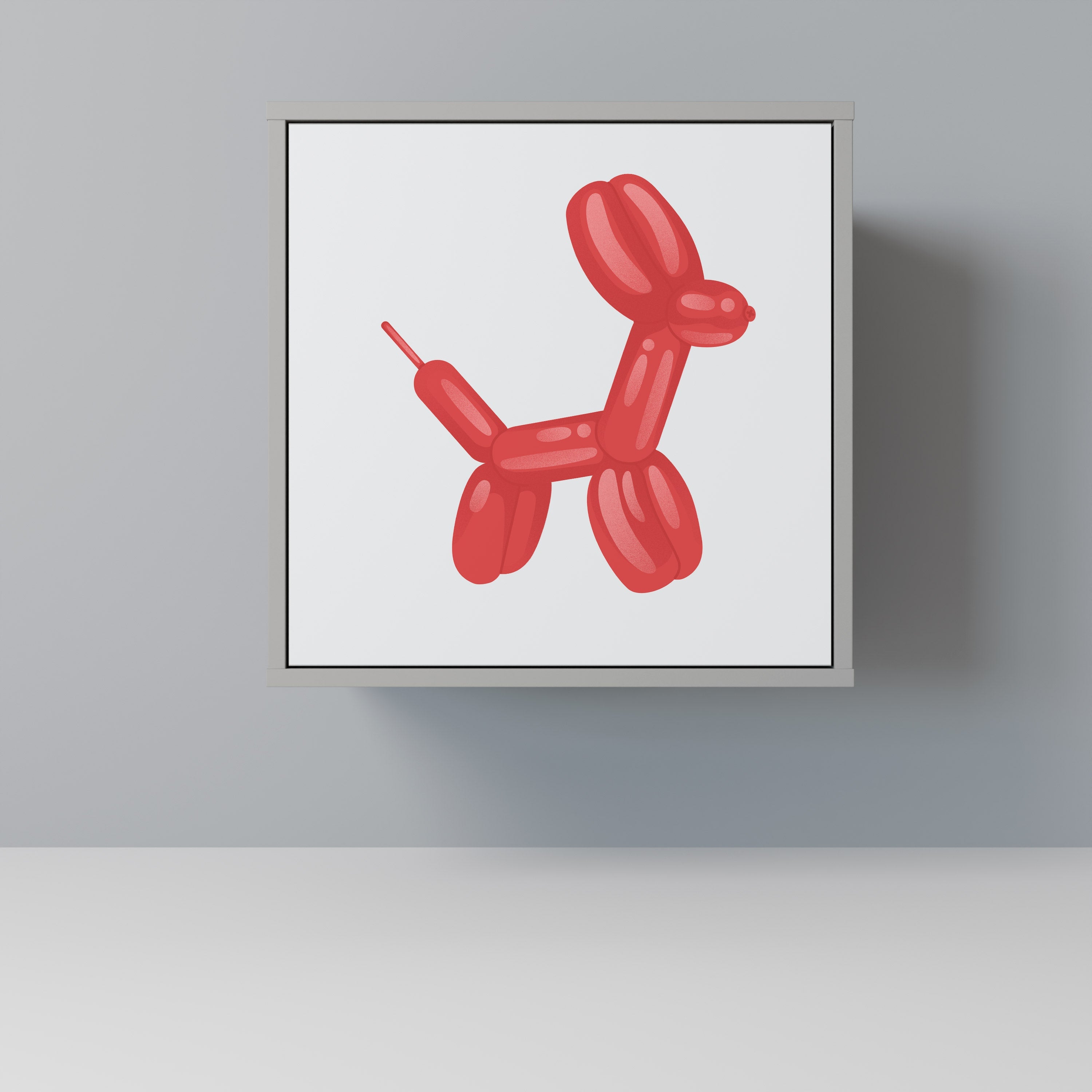 CHILDHOOD MEMORY Aparador de 1 Porta em Acabamento Cinzento