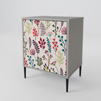 AUTUMN SUNDRIES 1-Door Sideboard in Grey Finish