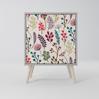 AUTUMN SUNDRIES 1-Door Sideboard in Grey Finish