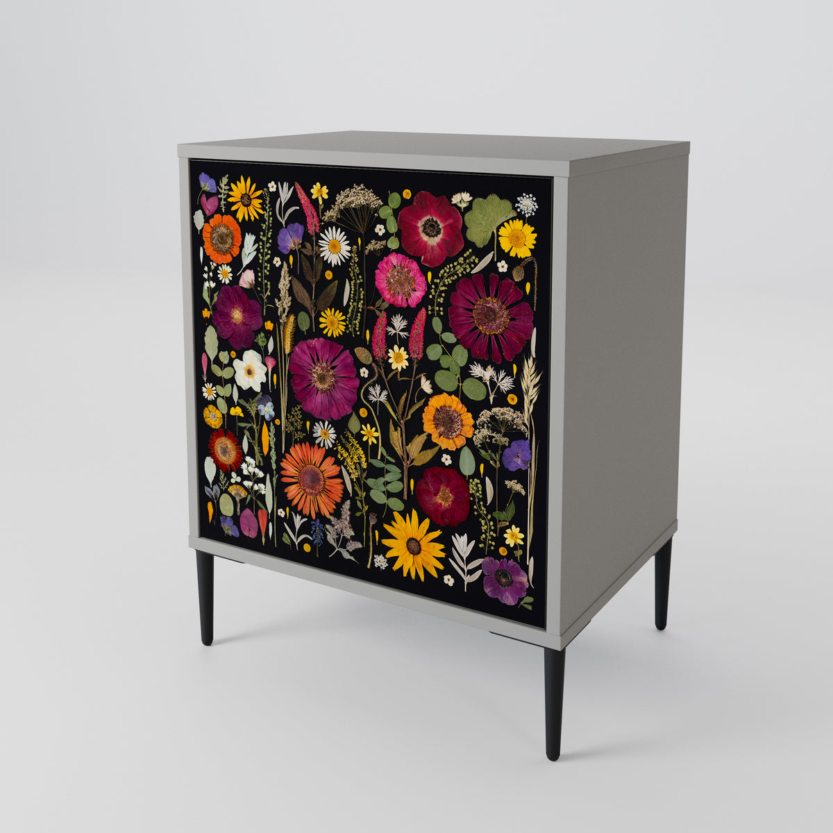 MIDNIGHT GARDEN 1-Door Sideboard