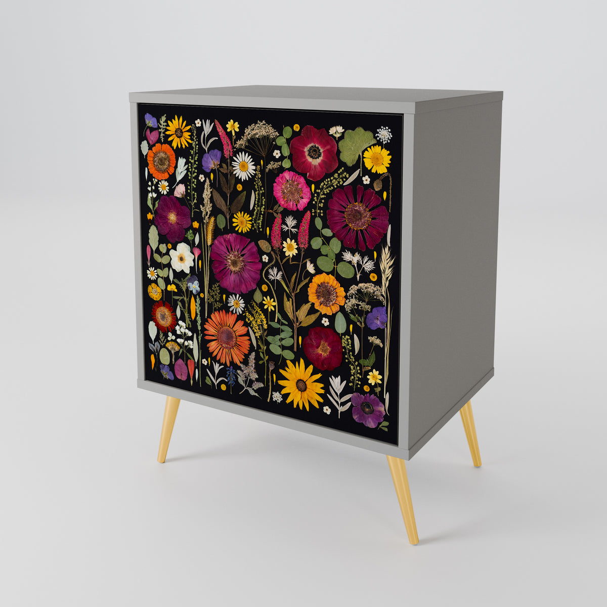 MIDNIGHT GARDEN 1-Door Sideboard