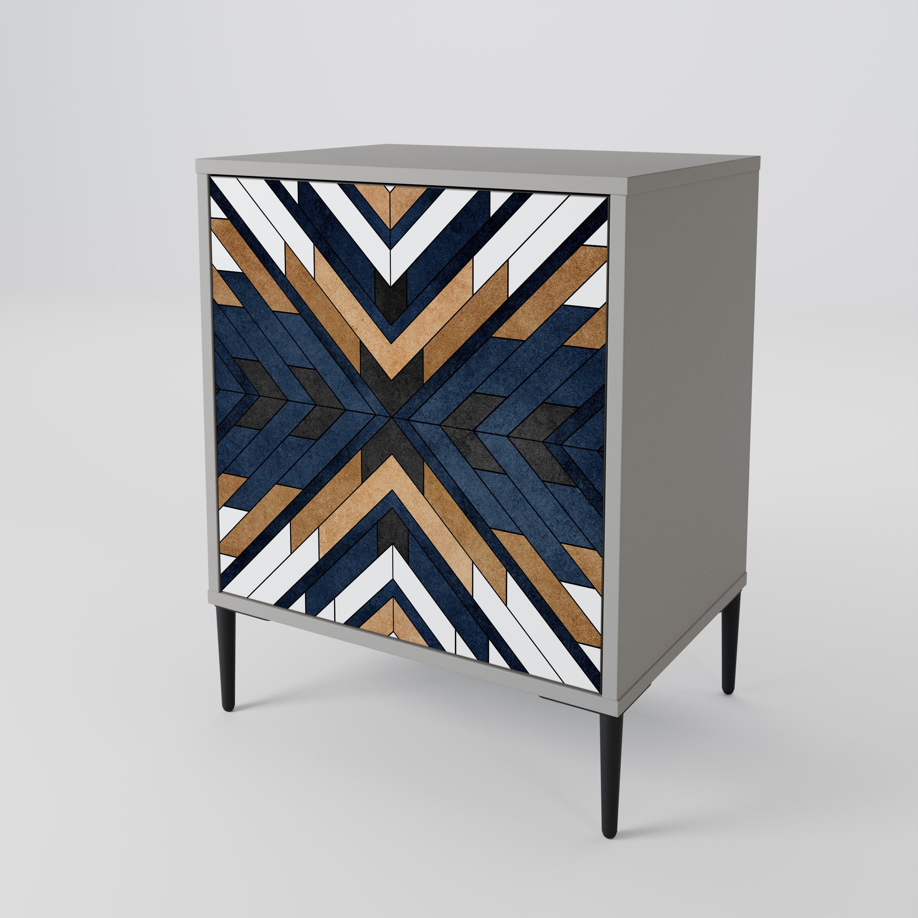 ARTFUL GEOMETRY 1-Door Sideboard