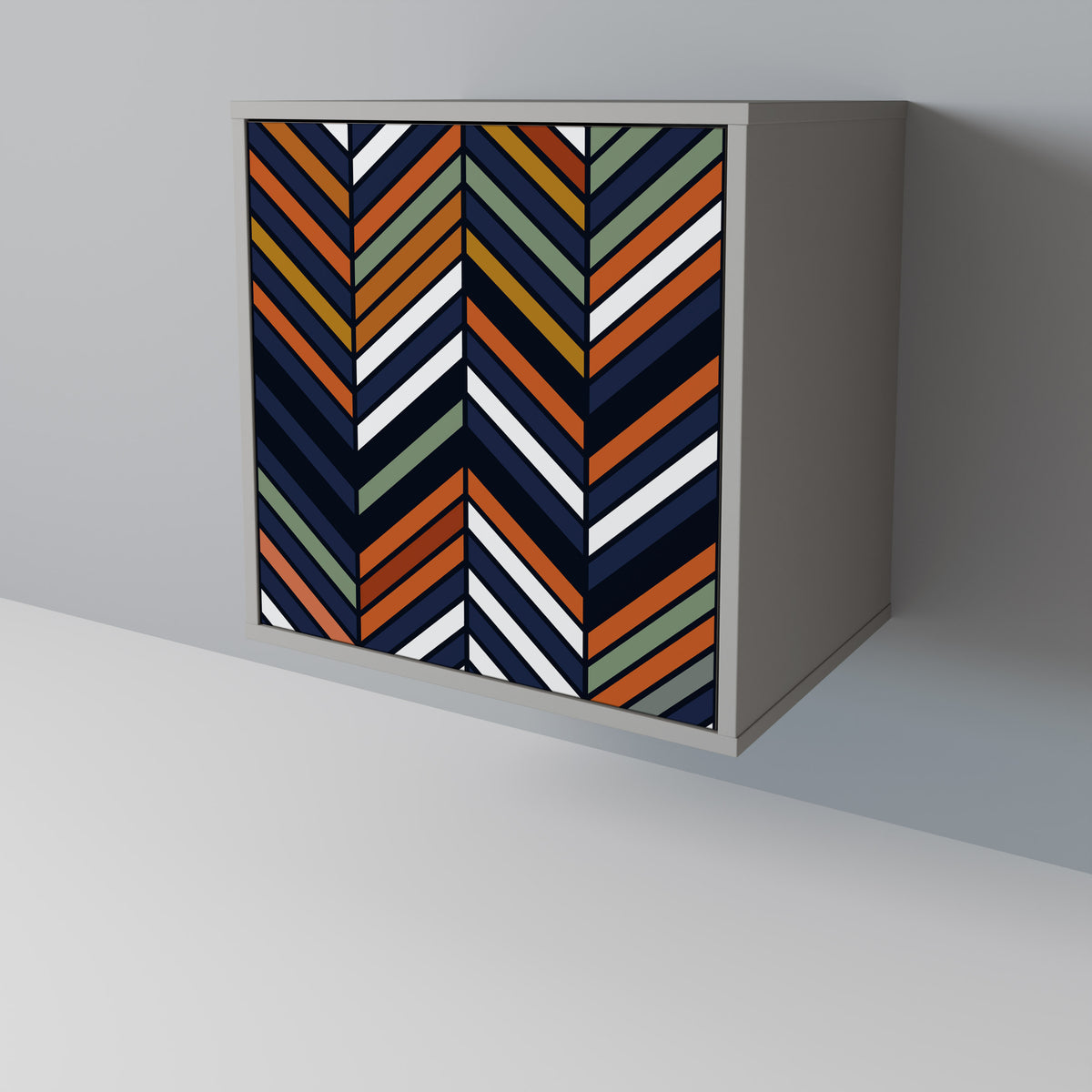 VIBRANT PATCHWORK Aparador de 1 Porta